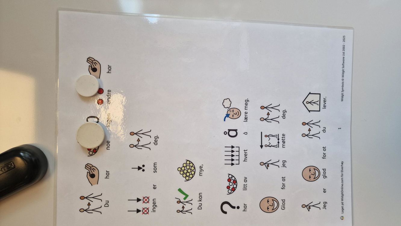 Foto: Ann-Kristin I. Gülenc Sang illustrert med symboler
