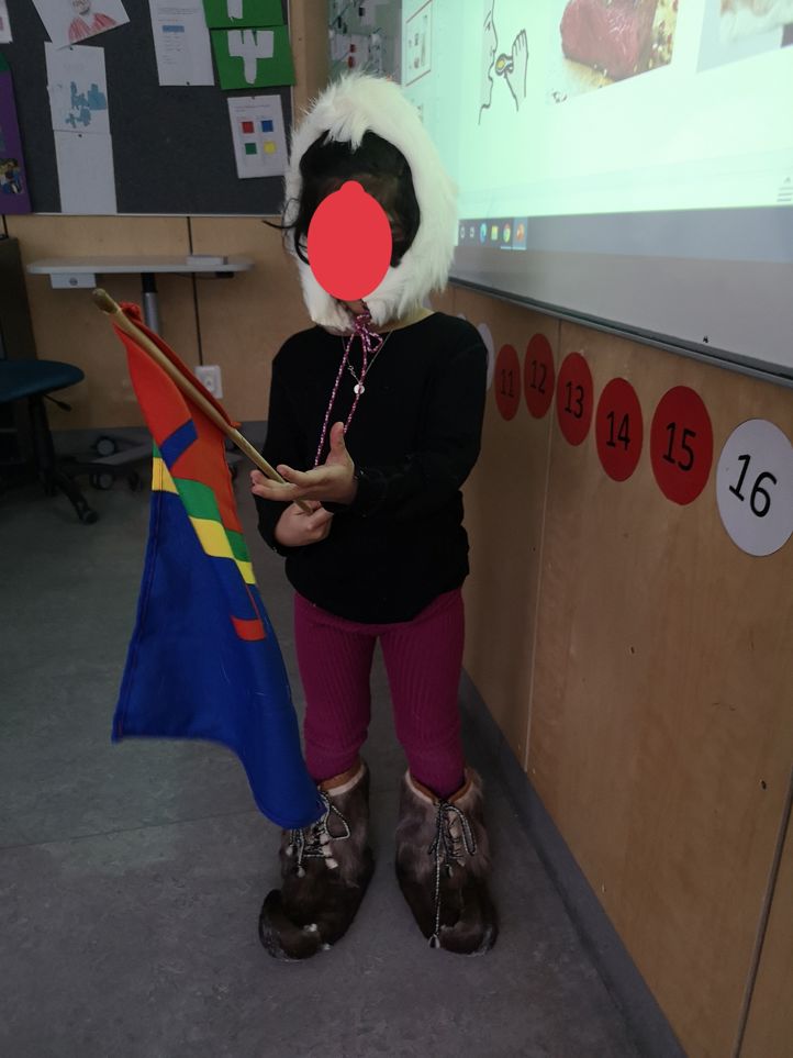 Foto: Kine Revheim Skaller og flagg